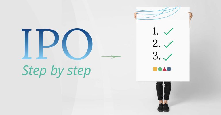 IPO Step by Step Guide|دليل الإكتتاب، خطوة بخطوة||IPO Trend in US|Our equity compensation software can support you on your road to an IPO|||Pow icon|IPO process