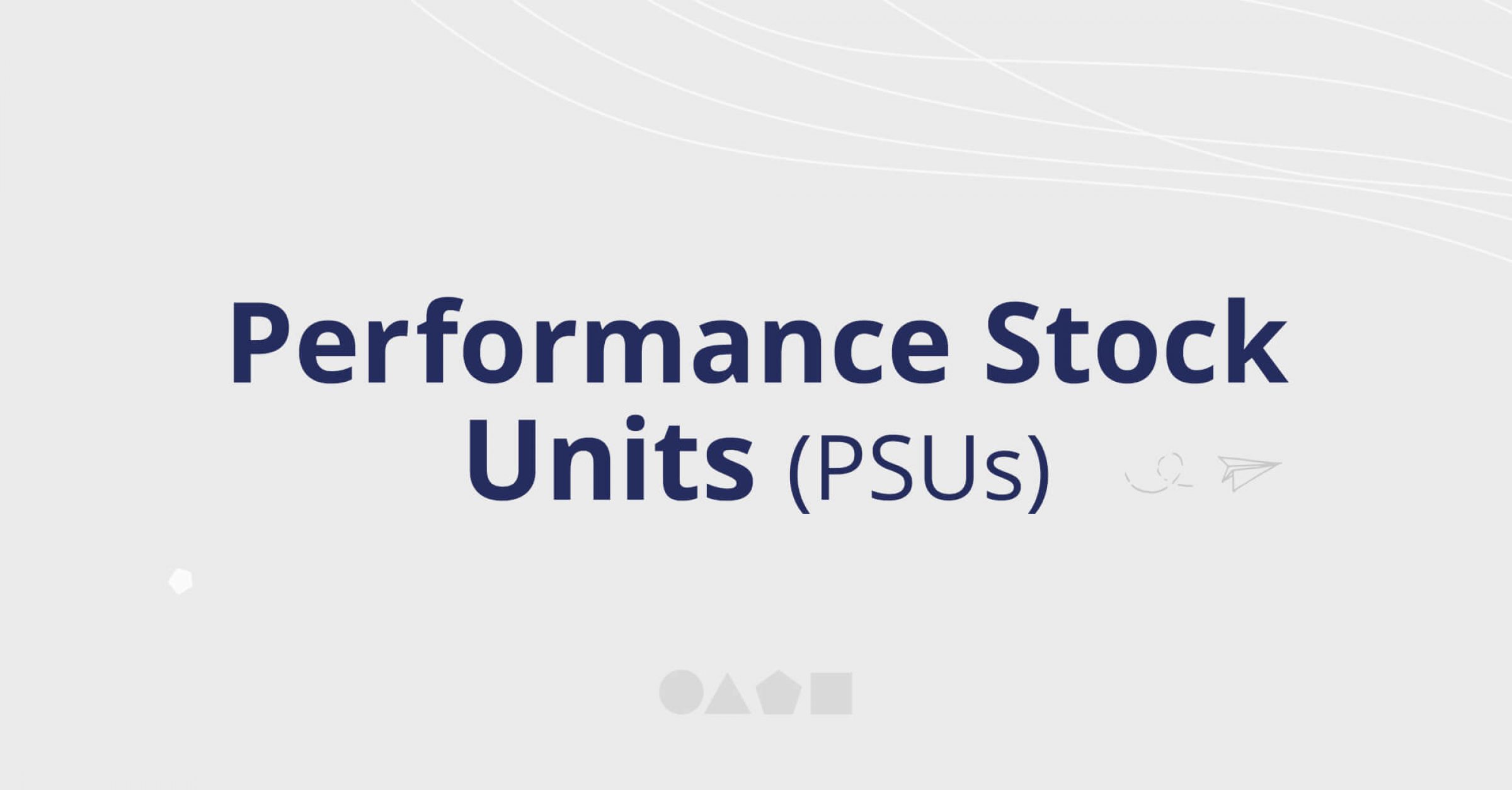 Unidades de acciones por rendimiento (PSU)