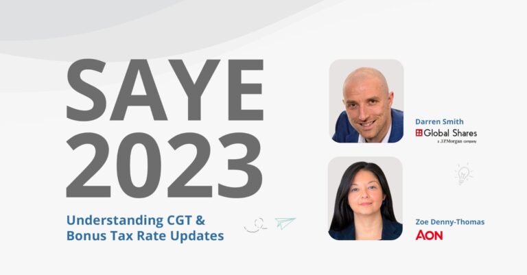 SAYE 2023 Understanding CGT Bonus Tax Rate Updates