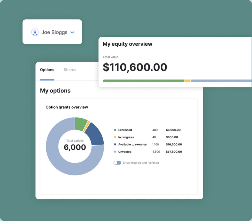 Cap Table Dashboard Overview